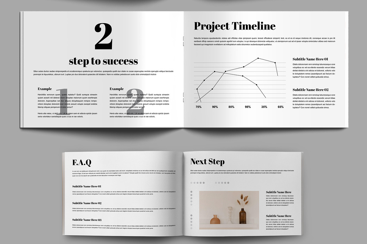 Workbook Template Layout, a Brochure Template by MightyDesign (Photo 6 of 9)