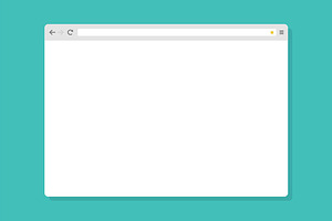 Vector browser skin
