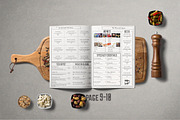 Bulletin Food Menu, a Brochure Template by BlueRobinStudio (Thumbnail 7 of 7)