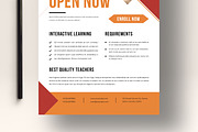 School Admission Flyer  Design, a Flyer Template by MightyDesign (Thumbnail 3 of 8)