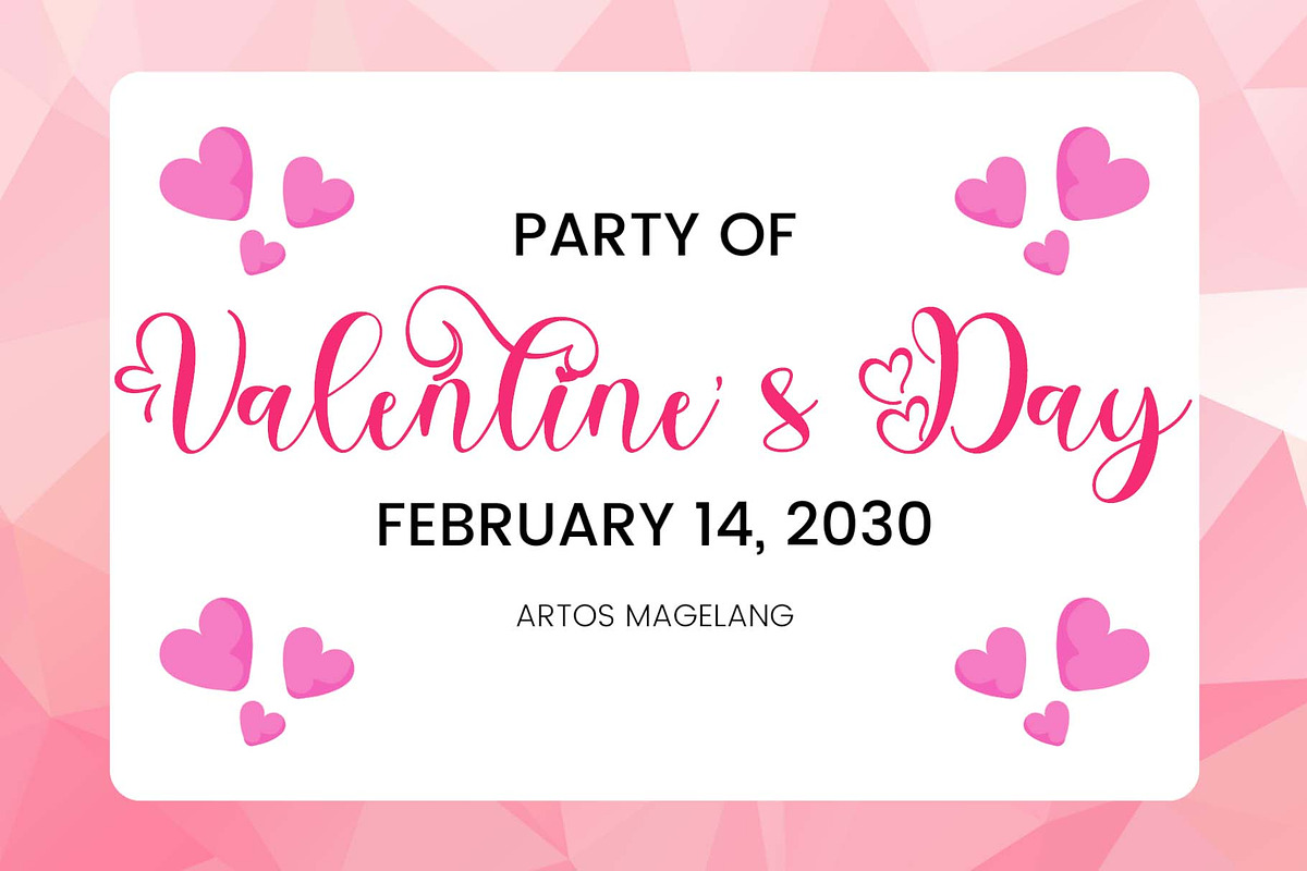 Valentine Bellia, a Handwritten Font by Yoga Letter (Photo 3 of 9)