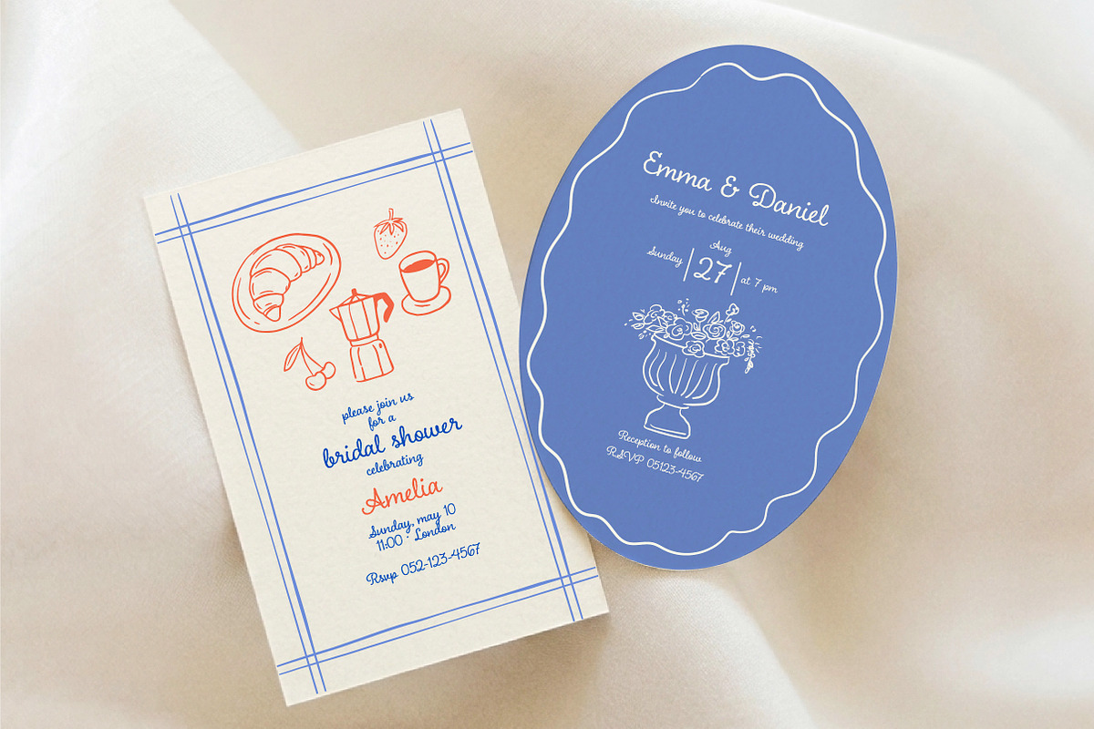 Summer Wedding Collection, a Decorative Illustration by Marish (Photo 10 of 11)