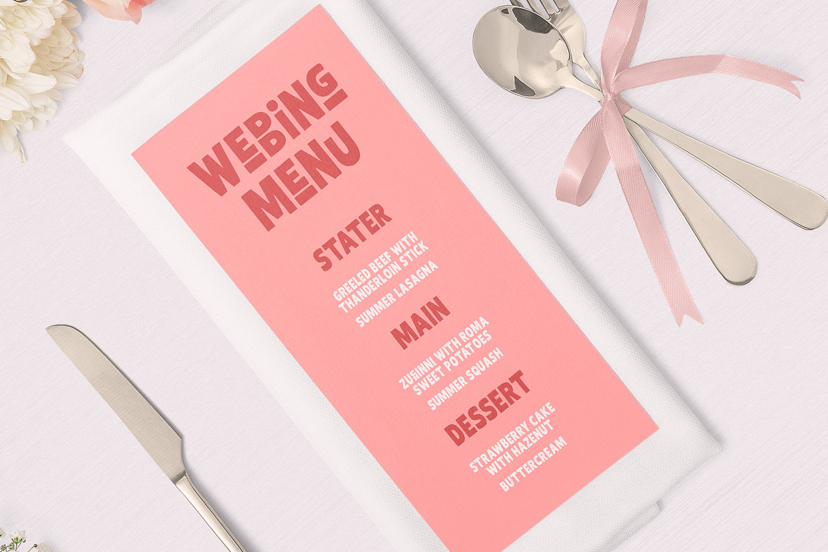 Thierry Leonie - Bold Playful Font, a Handwritten Font by Viswell (Photo 9 of 10)