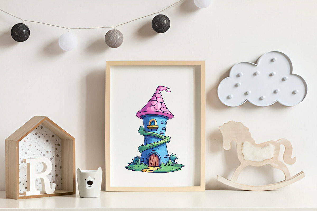 Cute Wizard School  Clipart, an Illustration by CreationArt (Photo 9 of 9)