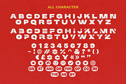 Mega Drone - Black Display Font, a Font by Sarid Ezra (Thumbnail 11 of 12)