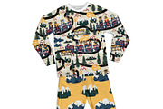 Christmas Set- “Toy Train Adventure”, a Pattern Graphic by D.O.C Gallery by Carla (Thumbnail 9 of 12)