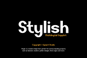 Stogic - Modern Stylish Font, a Sans Serif Font by Iqsiart Studio (Thumbnail 2 of 13)