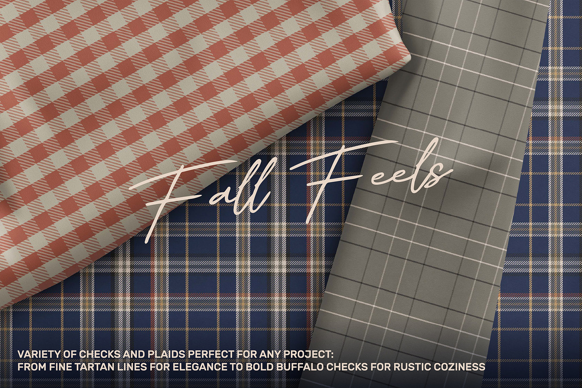 48 Plaid & Tartan Patterns, a Pattern Graphic by IuliiaSavko (Photo 8 of 13)