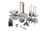 Decorative table set 1, an Object 3D Model by Archidizer (Thumbnail 6 of 6)