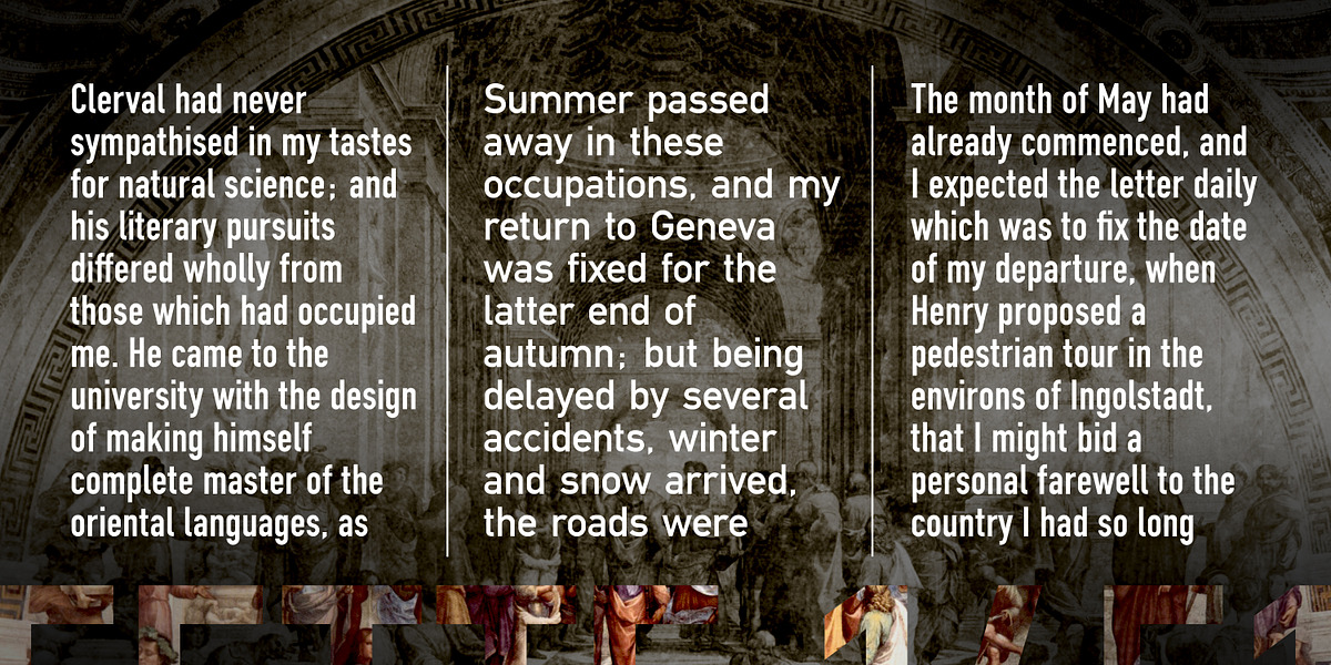 Fette 1451, a Sans Serif Font by FontSite Inc. (Photo 2 of 2)