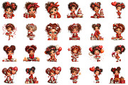 Quirky birthday girl clipart, an Illustration by CreationArt (Thumbnail 3 of 5)