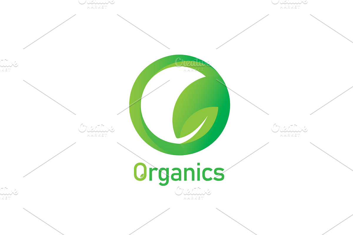 Unique Organic logo, a Branding & Logo Template by Dilum360 (Photo 1 of 2)