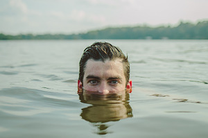 Man In The Water