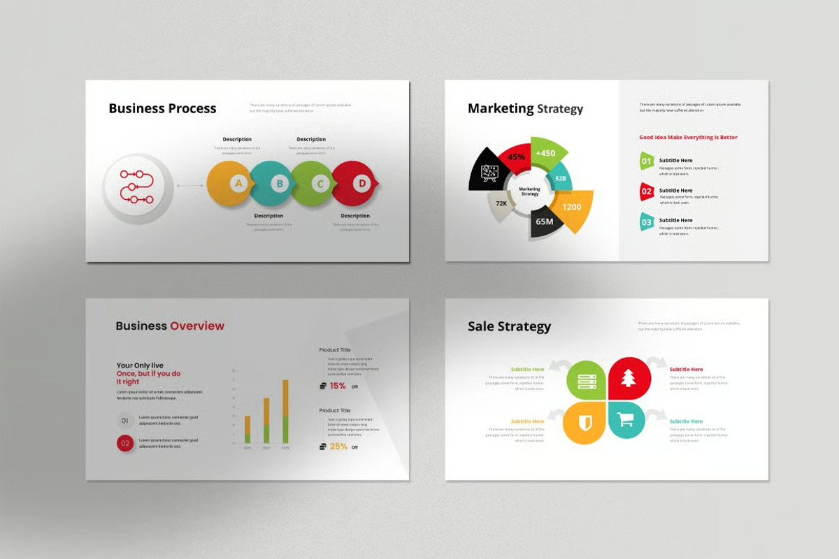 Designing Creative Corporat Template, a Presentation Template by Fit-tee (Photo 3 of 7)