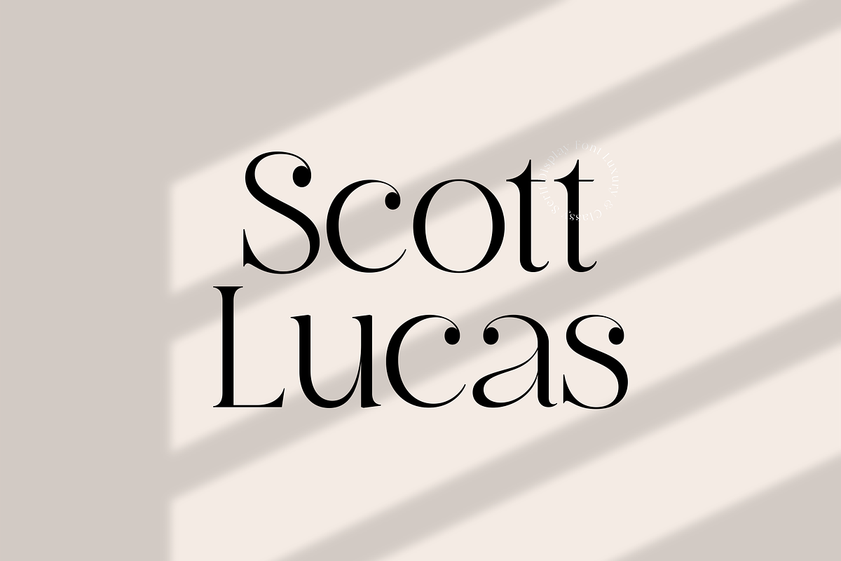 Sarasvati - Serif Display Font, a Serif Font by Artchitype Studio (Photo 3 of 14)