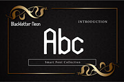 Blackletter neon, a Blackletter Font by Wow Magic (Thumbnail 2 of 3)