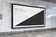 Subway Poster Mockup Bundle Metro, an Advertising Mockup by FoundImages (Thumbnail 61 of 61)