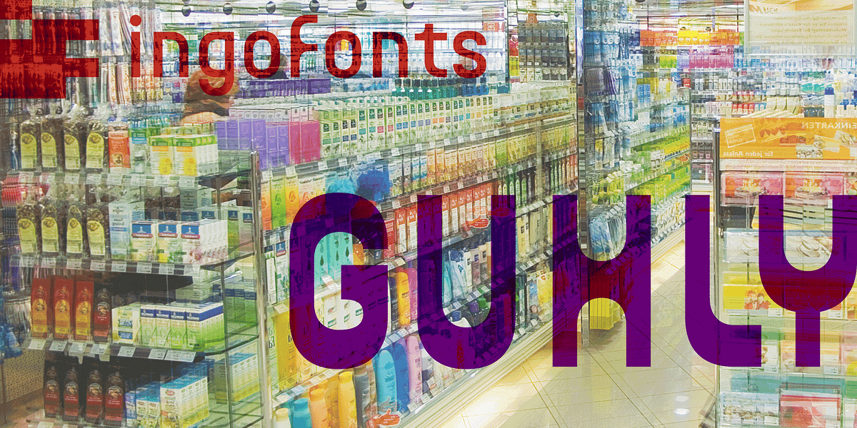 Guhly, a Sans Serif Font by ingoFonts (Photo 1 of 10)