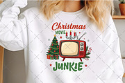 Christmas Movie Junkie Sublimation, an Illustration by Craft Nest (Thumbnail 6 of 6)
