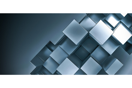 Metal squares background, an Abstract Photo by BazziBa♥