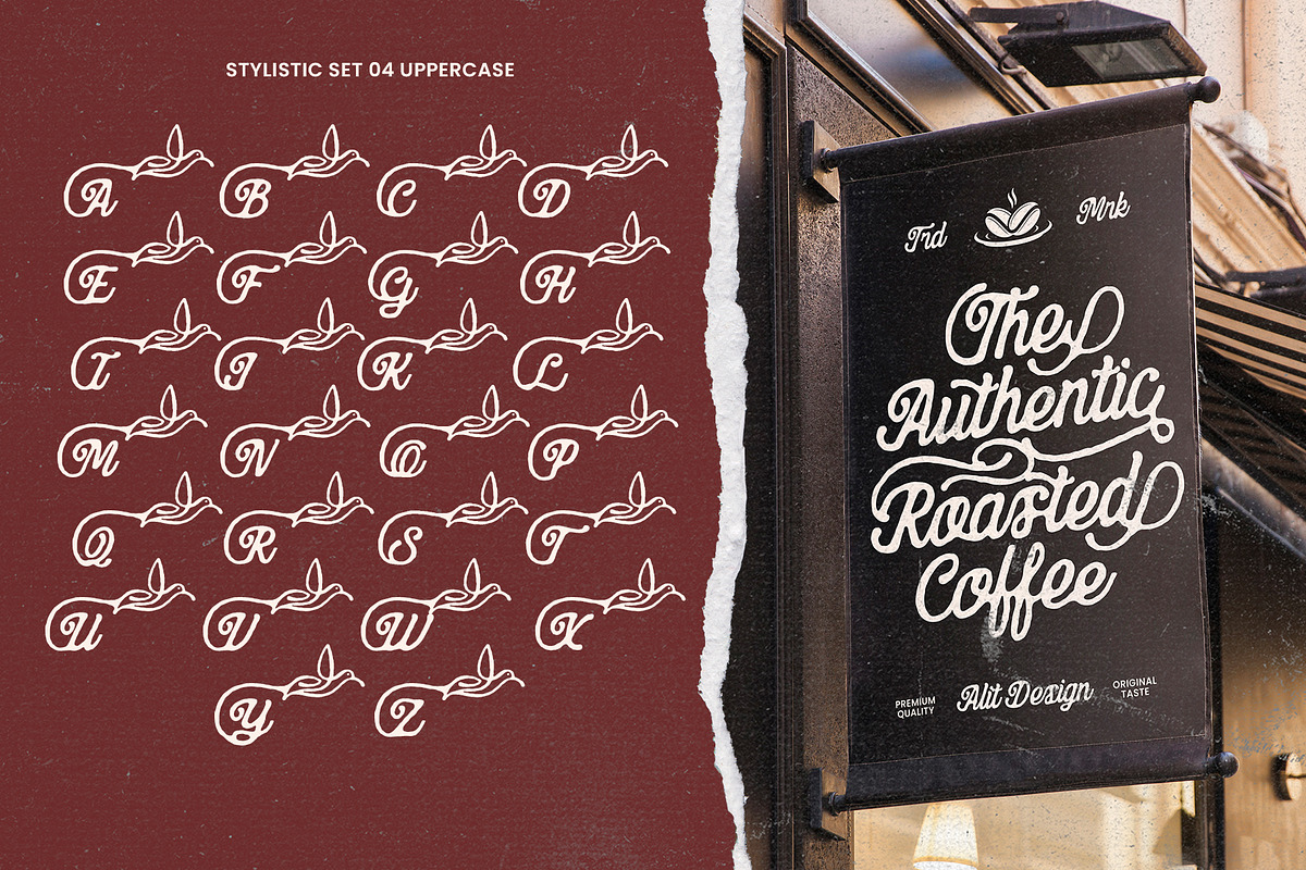 Coastal Angels Typeface, a Script Font by alit design (Photo 10 of 17)