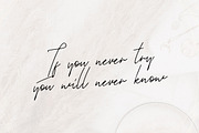 Jar Binks Latin & Cyrillic, a Script Font by Katie Holland (Thumbnail 9 of 9)
