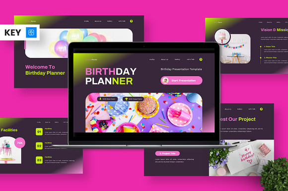 Birthday Planner - Birthday Keynote preview 7