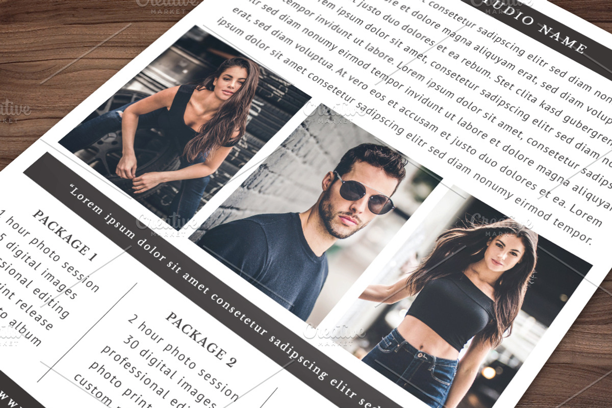 Photography Flyer Template, a Flyer Template by NM-Design-Studio (Photo 4 of 4)