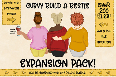 Curvy Build a Bestie| Expansion Pack