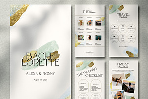 Luxury Bachelorette Itinerary Canva