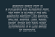 Borgneo Space - Futuristic Font, a Serif Font by QR Design Studio (Thumbnail 4 of 6)