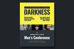 Modern Men’s Flyer Template