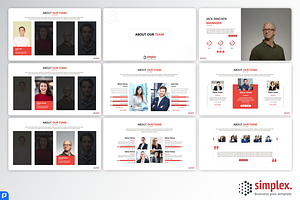 Simplex-Business PowerPoint Template