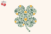 Shamrock Doodle St Patrick Retro SVG, a Graphic by Cherry.designs (Thumbnail 1 of 4)