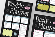 Daily And Weekly Planner, a Flyer Template by Annora Studio (Thumbnail 5 of 6)