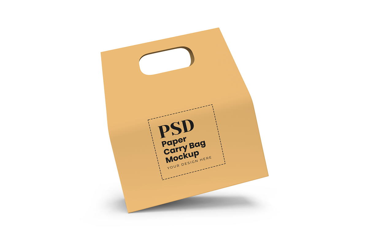 Food Carry Bag Mockup, a Product Mockup by DigitAuras (Photo 3 of 3)