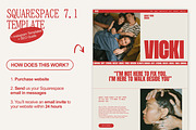 Red Squarespace Website Template, a Squarespace Template by Of July Studio (Thumbnail 6 of 11)