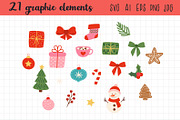 Christmas Frames Collection, a Decorative Illustration by NataKa (Thumbnail 4 of 7)