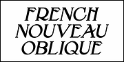 French Nouveau JNL, a Font by Jeff Levine Fonts (Thumbnail 4 of 5)