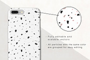 TERRAZZO monochrome collection, a Pattern Graphic by EkaterinaKiriy (Thumbnail 6 of 8)