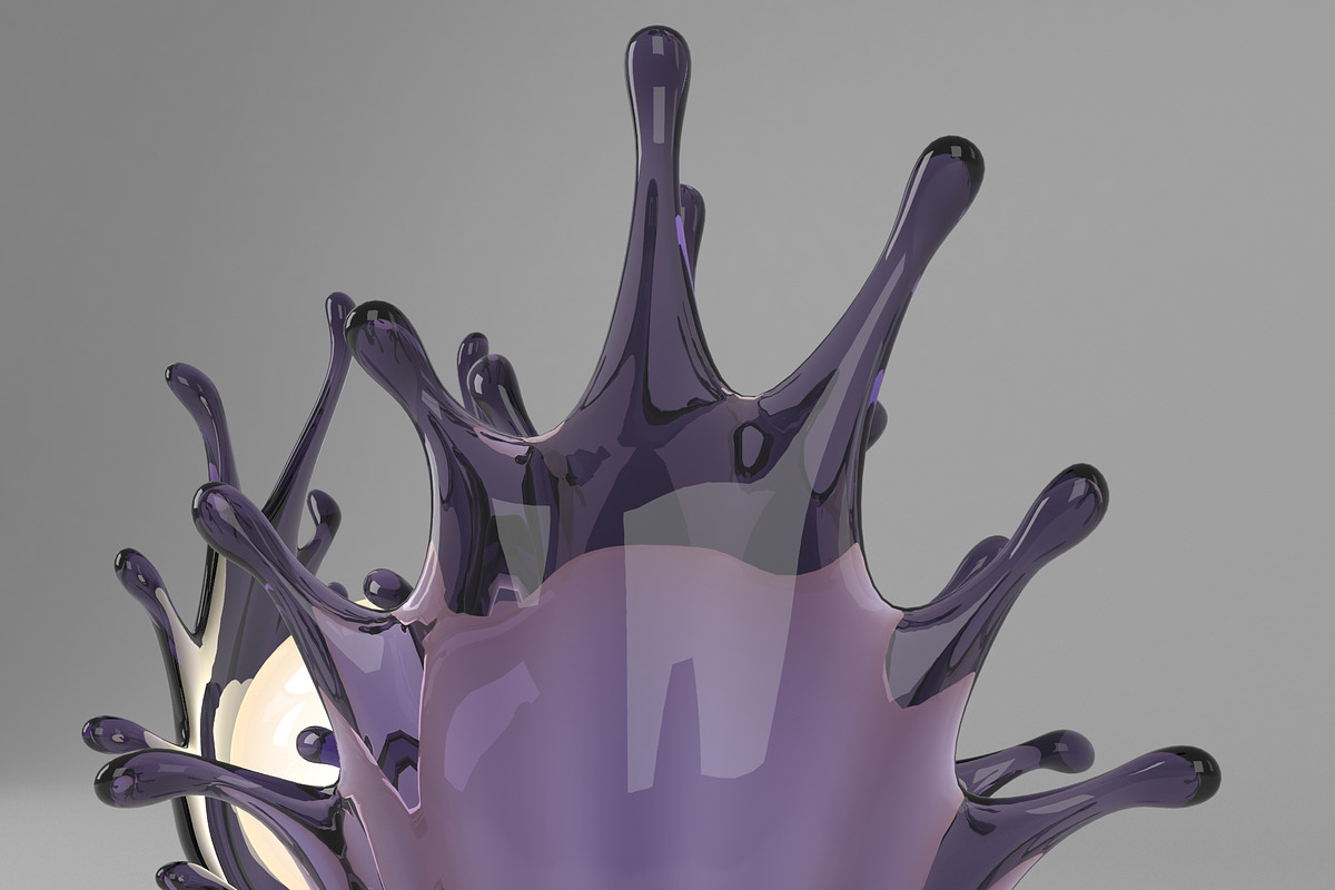 Table lamp Splash Design, an Object 3D Model by 3D Models by Obshansky (Photo 11 of 16)