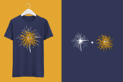 Moon Stars & Space Illustration Set, an Illustration by Inkwell Supply Co (Thumbnail 4 of 11)