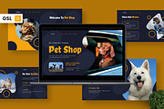 Pet Shop - Pet Google Slide, a Presentation Template by Deepslide Studio (Thumbnail 1 of 6)