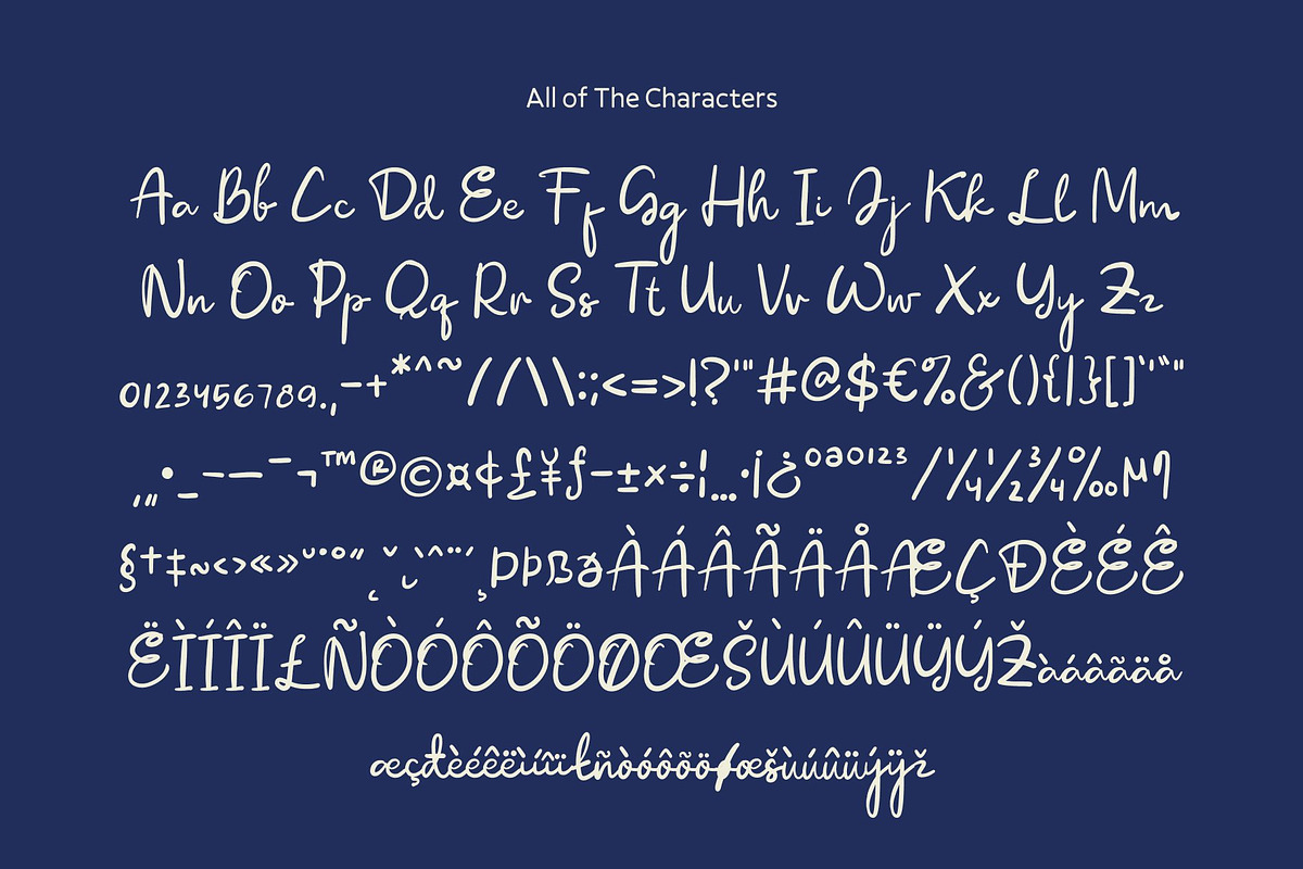 CS Soraya – Handwritten Script, a Script Font by Craft Supply Co. (Photo 8 of 8)