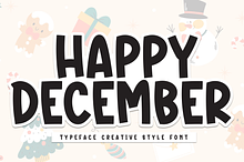 Happy December | Script Font