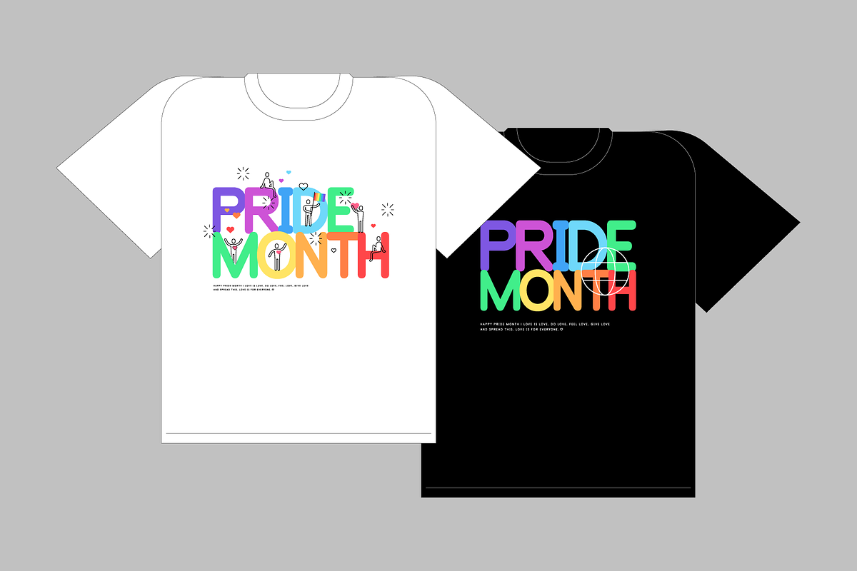 Pride month. Event templates., a Branding & Logo Template by V2.GRAPHICS (Photo 3 of 8)