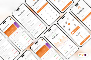 Finance & Payment Mobile App UI Kit