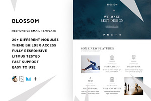 Blossom Responsive Email Template