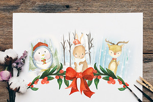 Woodland Animal Christmas Collection