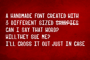 Write This Down, a Script Font by TypeKatsu (Thumbnail 2 of 4)